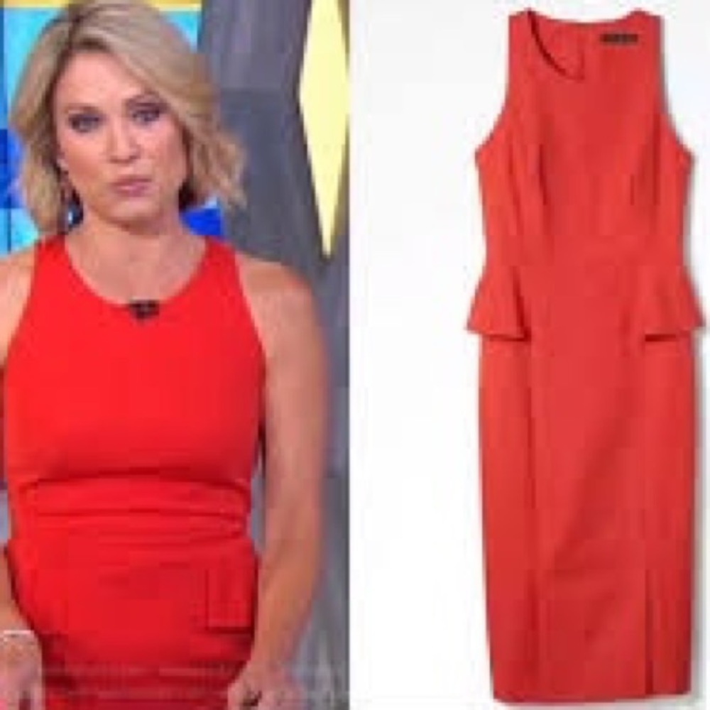 Banana Republic Peplum Sheath Dress